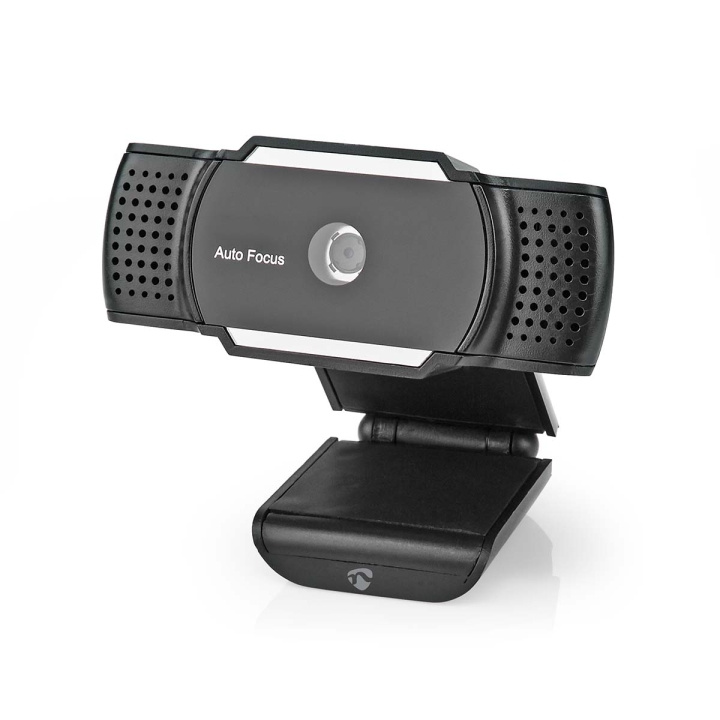 Nedis Webcam | 2K@30fps | Auto Focus | Built-In Microphone | Black in the group COMPUTERS & PERIPHERALS / Computer accessories / Web cameras at TP E-commerce Nordic AB (C06143)