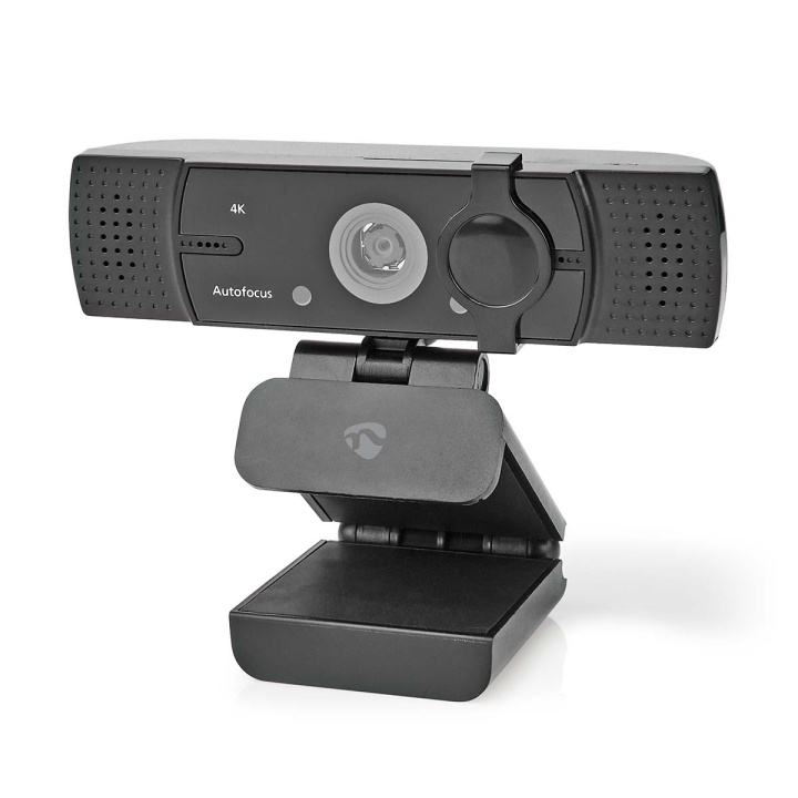 Nedis Webcams | Full HD@60fps / 4K@30fps | Built-In Microphone | Black in the group COMPUTERS & PERIPHERALS / Computer accessories / Web cameras at TP E-commerce Nordic AB (C06144)