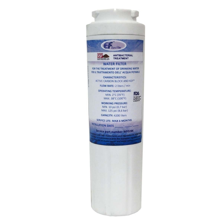 Euro Filter Water filter cartridge for refrigerator in the group HOME, HOUSEHOLD & GARDEN / Household appliances / Accessories for appliances at TP E-commerce Nordic AB (C06182)