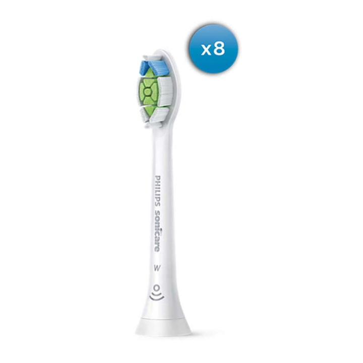 HX6068/12 Sonicare W2 Optimal White Standard sonic toothbrush heads 8-pack White in the group BEAUTY & HEALTH / Oral care / Accessories for electric toothbrushes at TP E-commerce Nordic AB (C06204)