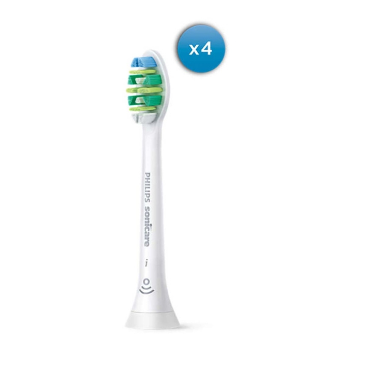 HX9004/10 Sonicare i InterCare Standard toothbrush heads 4-pack White in the group BEAUTY & HEALTH / Oral care / Accessories for electric toothbrushes at TP E-commerce Nordic AB (C06207)