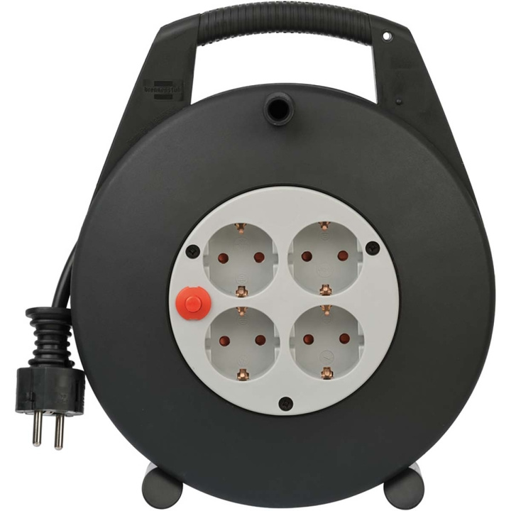 brennenstuhl Vario Line 4-way indoor cable reel for household 10 m cable H05VV-F 3G1.5 IP20 in the group HOME, HOUSEHOLD & GARDEN / Electricity & Lighting / Extension cables at TP E-commerce Nordic AB (C06224)