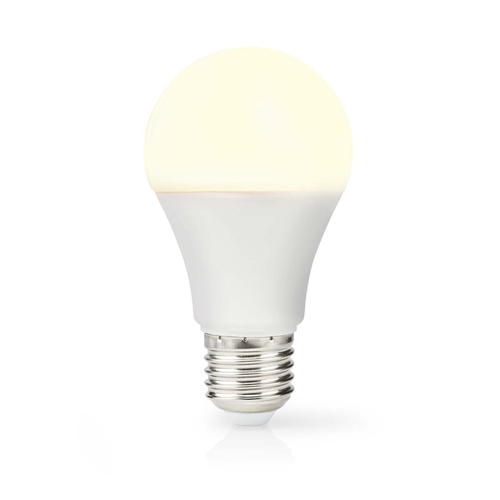 Nedis LED Bulb E27 | A60 | 8.0 W | 806 lm | 2700 K | Warm White | Retro Style | Frosted | 1 pcs in the group HOME ELECTRONICS / Lighting / LED lamps at TP E-commerce Nordic AB (C06288)
