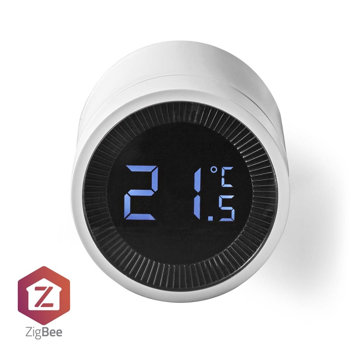 Nedis SmartLife Radiator Control | Zigbee 3.0 | Battery Powered | LCD | Android™ / IOS in the group HOME, HOUSEHOLD & GARDEN / Smart home / Smart sensors at TP E-commerce Nordic AB (C06322)
