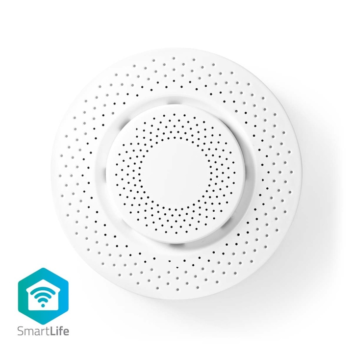 SmartLife Air Quality Monitor | Wi-Fi | Humidity / Temperature / Volatile Organic Compounds (VOC) | Android™ / IOS | White in the group HOME, HOUSEHOLD & GARDEN / Smart home / Smart sensors at TP E-commerce Nordic AB (C06330)