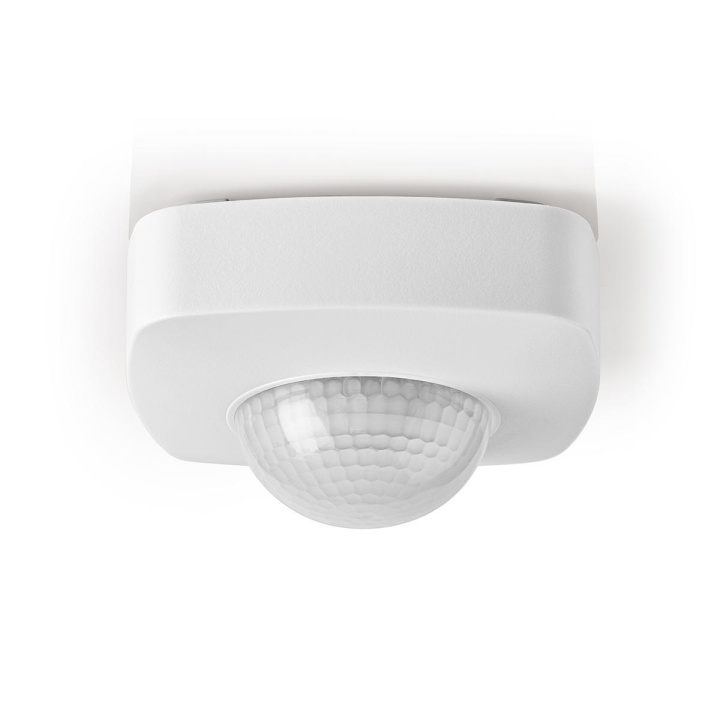 Nedis Motion Detector | Indoor and Outdoor | 3-Wire | Type F (CEE 7/7) | 360 ° | 5 - 300 W | 300 W | 1200 W | 3 - 2000 Lux | Sensor technology: PIR | Sensor reach: 2.0 - 8.0 m in the group HOME, HOUSEHOLD & GARDEN / Alarm & Security / Motion sensors at TP E-commerce Nordic AB (C06477)