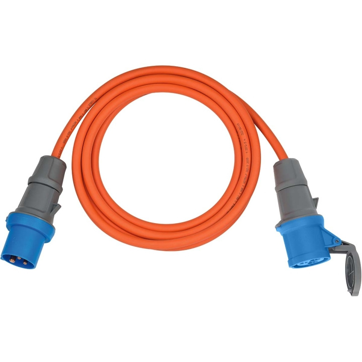 brennenstuhl CEE Extension Cable 5m (Camping Extension Cable H07RN-F 3G2.5 in orange with CEE plug and coupling with sealing cap for permanent outdoor use) in the group COMPUTERS & PERIPHERALS / Computer cables / Device kable at TP E-commerce Nordic AB (C06485)