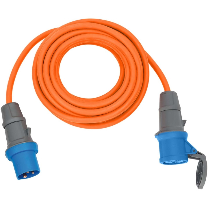 brennenstuhl CEE Extension Cable 10 m (Camping Extension Cable H07RN-F 3G2.5 in orange with CEE plug and coupling with sealing cap for permanent outdoor use) in the group HOME, HOUSEHOLD & GARDEN / Electricity & Lighting / Extension cables at TP E-commerce Nordic AB (C06486)