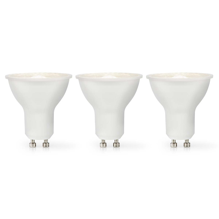 Nedis LED Bulb GU10 | Spot | 4.5 W | 345 lm | 2700 K | Dimmable | Warm White | Retro Style | 3 pcs in the group HOME ELECTRONICS / Lighting / LED lamps at TP E-commerce Nordic AB (C06533)
