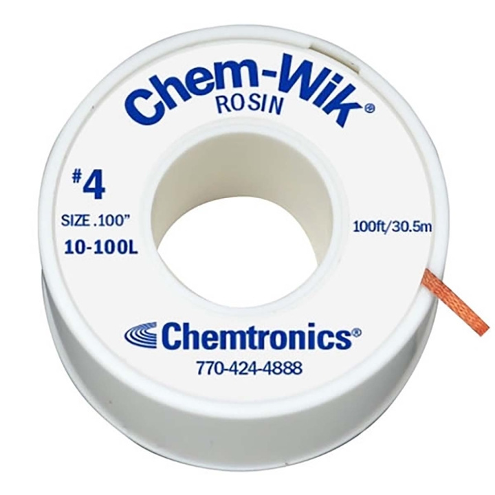 ChemWik Desoldering Wick 2.54 mm x 30 m in the group HOME, HOUSEHOLD & GARDEN / Tools / Other tools & Accesories at TP E-commerce Nordic AB (C06575)