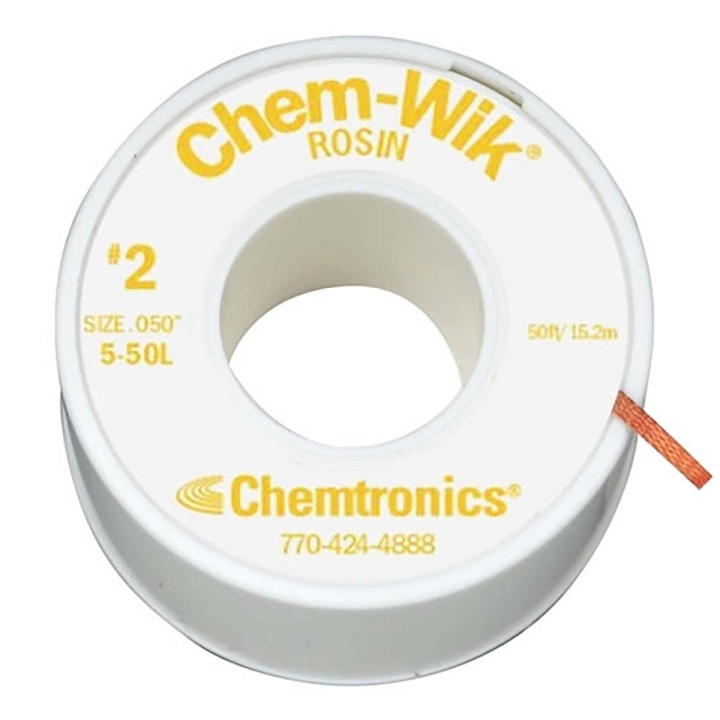 ChemWik Desoldering Wick 1.5 mm x 15 m in the group HOME, HOUSEHOLD & GARDEN / Tools / Other tools & Accesories at TP E-commerce Nordic AB (C06578)