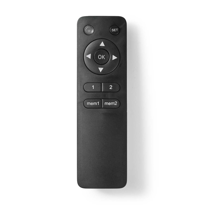 Nedis Replacement Remote Control | Suitable for: TVCM5830BK / TVSM5830BK / TVSM5831BK / TVSM5840BK / TVSM5850BK / TVWM5850BK / TVWM5860BK / TVWM5880BK | Fixed | 1 Device | Clear Lay-out | Radio Frequency | Black in the group HOME ELECTRONICS / Audio & Picture / TV & Accessories / Remote controls at TP E-commerce Nordic AB (C06597)