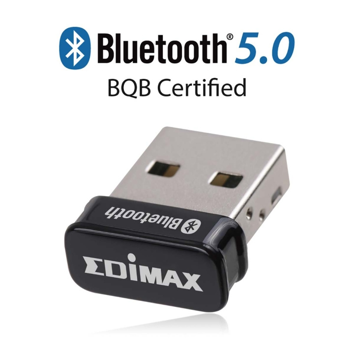 Edimax Bluetooth 5.0 Nano USB Adapter in the group COMPUTERS & PERIPHERALS / Computer accessories / Bluetooth adapters at TP E-commerce Nordic AB (C06760)