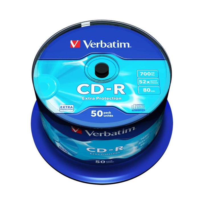 CD-R DataLife 52x 700MB Extra Protection 50 Pack Spindle in the group HOME ELECTRONICS / Storage media / CD/DVD/BD-Discs / CD-R at TP E-commerce Nordic AB (C06779)