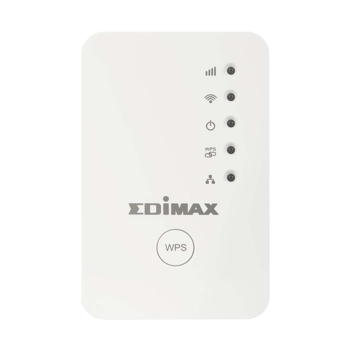 Edimax N300 Mini Wi-Fi Extender/Access Point/Wi-Fi Bridge White in the group COMPUTERS & PERIPHERALS / Network / WiFi Extenders at TP E-commerce Nordic AB (C06801)