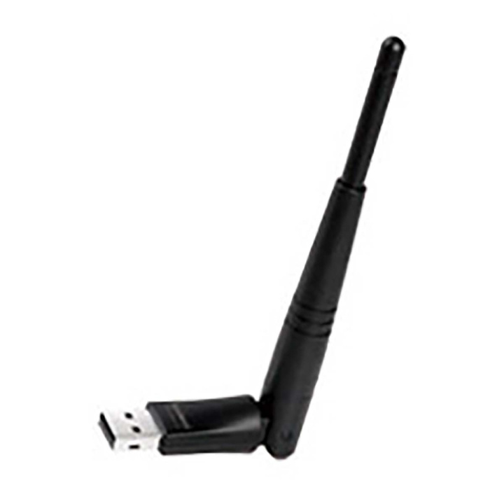 Wireless USB-Adapter N300 2.4 GHz Black in the group COMPUTERS & PERIPHERALS / Network / Network cards / USB wireless at TP E-commerce Nordic AB (C06802)