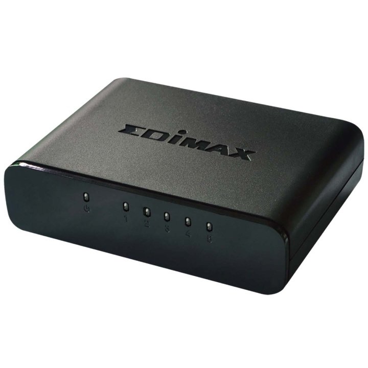 Edimax 5-Port 10/100 Mbit Fast Ethernet Desktop Switch in the group COMPUTERS & PERIPHERALS / Network / Switches / 10/100/1000Mbps at TP E-commerce Nordic AB (C06811)