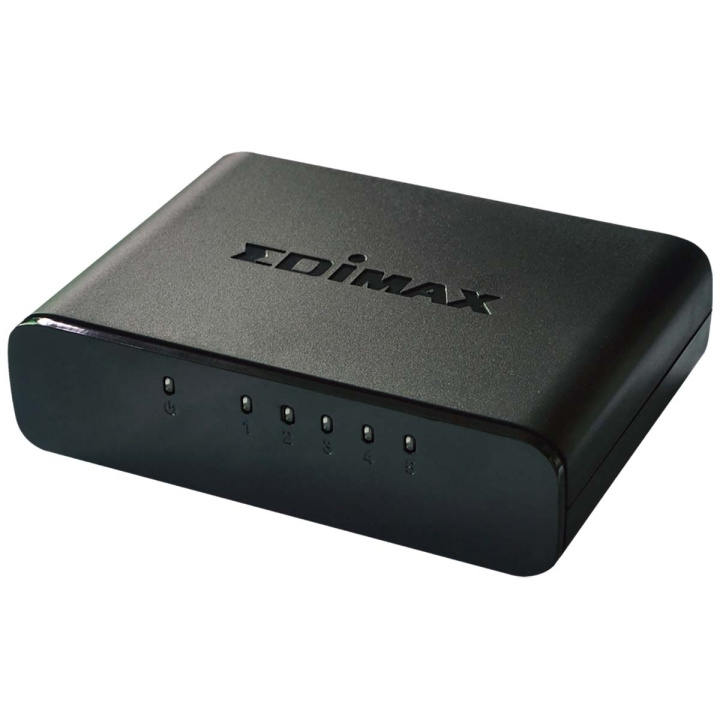 Edimax 5-Port 10/100 Mbit Fast Ethernet Desktop Switch in the group COMPUTERS & PERIPHERALS / Network / Switches at TP E-commerce Nordic AB (C06811)