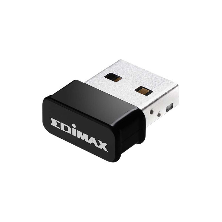 Edimax Wireless USB-Adapter AC1200 2.4/5 GHz (Dual Band) Wi-Fi Black/Aluminium in the group COMPUTERS & PERIPHERALS / Network / Network cards / USB wireless at TP E-commerce Nordic AB (C06814)