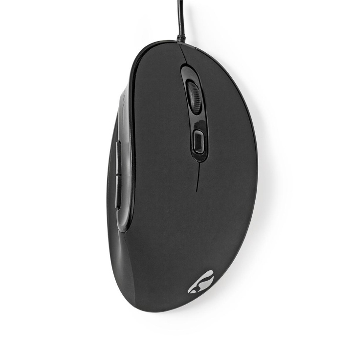 Nedis Wired Mouse | DPI: 1200 / 1800 / 2400 / 3600 dpi | Adjustable DPI | Number of buttons: 6 | Programmable buttons | Right-Handed | 1.60 m in the group COMPUTERS & PERIPHERALS / Mice & Keyboards / Mice / Corded at TP E-commerce Nordic AB (C06823)