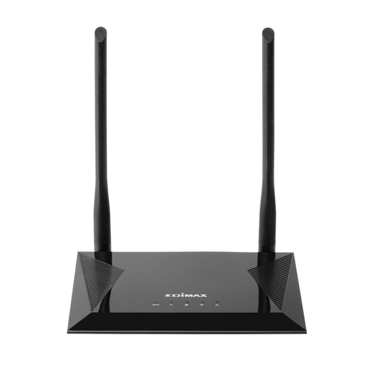 Edimax 4-in-1 N300 Wi-Fi Router, Access Point, Range Extender, Wi-Fi Bridge & WISP Black in the group COMPUTERS & PERIPHERALS / Network / Access points at TP E-commerce Nordic AB (C06824)