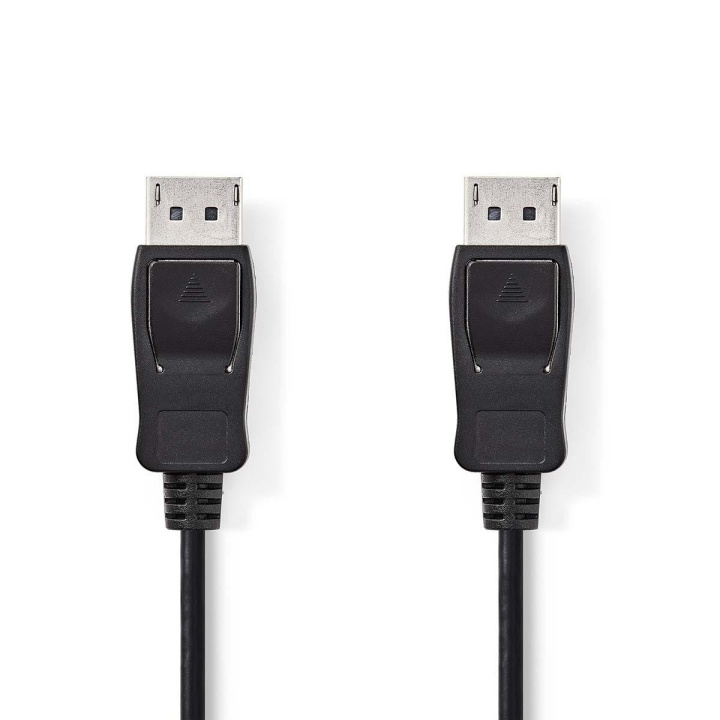 DisplayPort Cable | DisplayPort Male | DisplayPort Male | 4K@60Hz | Nickel Plated | 3.00 m | Round | PVC | Black | Polybag in the group COMPUTERS & PERIPHERALS / Computer cables / DisplayPort / Cables at TP E-commerce Nordic AB (C06943)
