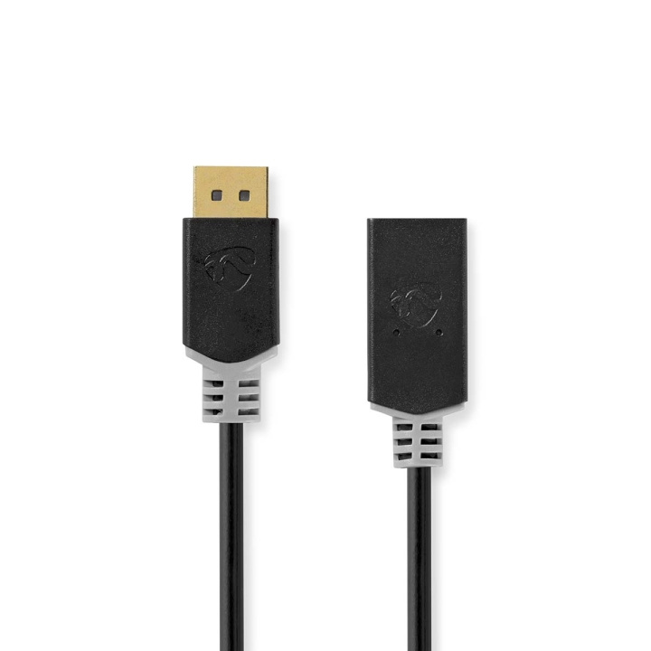 Nedis DisplayPort Cable | DisplayPort Male | HDMI™ Connector | 4K@30Hz | Gold Plated | 0.20 m | Round | PVC | Anthracite | Box in the group HOME ELECTRONICS / Cables & Adapters / HDMI / Cables at TP E-commerce Nordic AB (C06944)