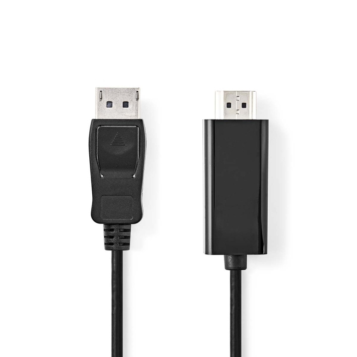 Nedis DisplayPort Cable | DisplayPort Male | HDMI™ Connector | 1080p | Nickel Plated | 3.00 m | Round | PVC | Black | Envelope in the group COMPUTERS & PERIPHERALS / Computer cables / DisplayPort / Cables at TP E-commerce Nordic AB (C06947)