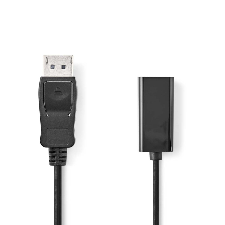 Nedis DisplayPort Cable | DisplayPort Male | HDMI™ Output | 1080p | Nickel Plated | 0.20 m | Round | PVC | Black | Envelope in the group HOME ELECTRONICS / Cables & Adapters / HDMI / Cables at TP E-commerce Nordic AB (C06948)