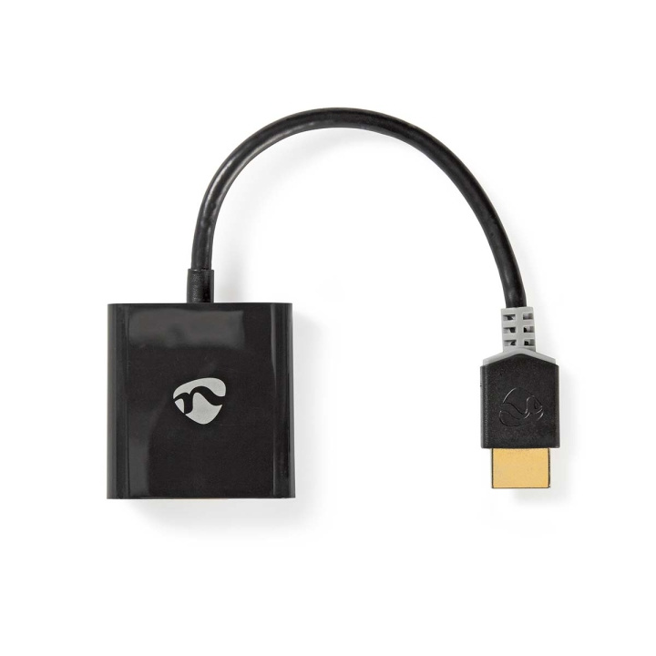 Nedis HDMI™ Adapter | HDMI™ Connector | USB Micro-B Female / VGA Female / 3.5 mm Female | Gold Plated | Straight | PVC | Anthracite | 1 pcs | Box in the group HOME ELECTRONICS / Cables & Adapters / HDMI / Cables at TP E-commerce Nordic AB (C06965)
