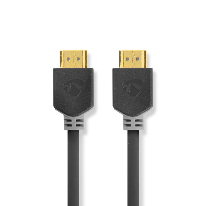 Nedis High Speed HDMI™ Cable with Ethernet | HDMI™ Connector | HDMI™ Connector | 4K@60Hz | ARC | 18 Gbps | 10.0 m | Round | PVC | Anthracite | Box in the group HOME ELECTRONICS / Cables & Adapters / HDMI / Cables at TP E-commerce Nordic AB (C06972)