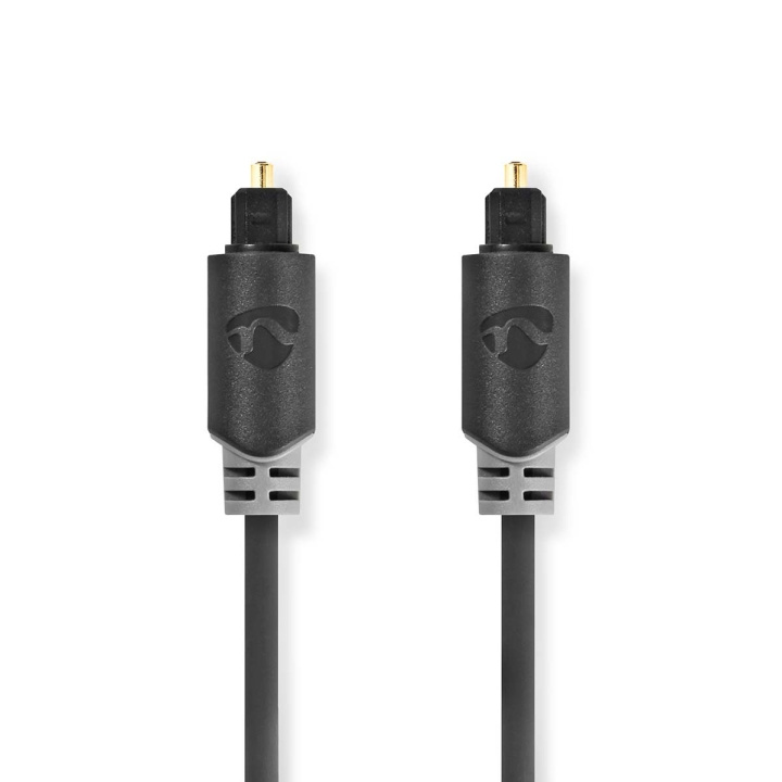 Nedis Optical Audio Cable | TosLink Male | TosLink Male | 3.00 m | Round | PVC | Anthracite | Box in the group HOME ELECTRONICS / Cables & Adapters / Audio analog / 3.5 mm at TP E-commerce Nordic AB (C07018)
