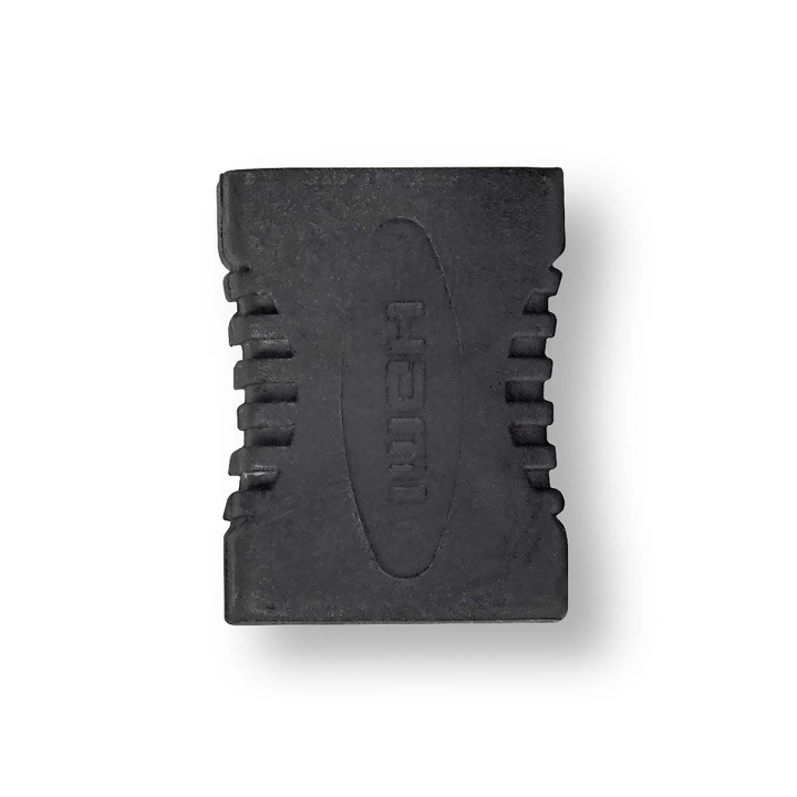 Nedis HDMI™ Adapter | HDMI™ Output | HDMI™ Output | Gold Plated | Straight | PVC | Anthracite | 1 pcs | Box in the group HOME ELECTRONICS / Cables & Adapters / HDMI / Adapters at TP E-commerce Nordic AB (C07027)