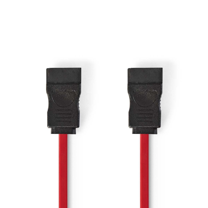 Nedis SATA Cable | 3 Gbps | SATA 7-Pin Female | SATA 7-Pin Female | Nickel Plated | 0.50 m | Flat | PVC | Red | Polybag in the group COMPUTERS & PERIPHERALS / Computer cables / Internal / SATA at TP E-commerce Nordic AB (C07052)