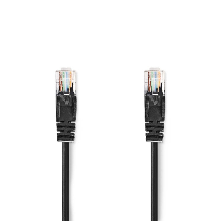 Nedis CAT5e Cable | U/UTP | RJ45 Male | RJ45 Male | 5.00 m | Round | PVC | Black | Envelope in the group COMPUTERS & PERIPHERALS / Computer cables / Network cables / Cat5e at TP E-commerce Nordic AB (C07071)