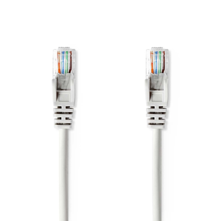 Nedis CAT5e Cable | U/UTP | RJ45 Male | RJ45 Male | 2.00 m | Round | PVC | Grey | Polybag in the group COMPUTERS & PERIPHERALS / Computer cables / Network cables / Cat5e at TP E-commerce Nordic AB (C07075)