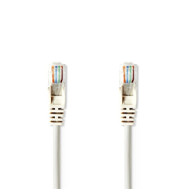 Nedis CAT5e Cable | U/UTP | RJ45 Male | RJ45 Male | 3.00 m | Round | PVC | Grey | Polybag in the group COMPUTERS & PERIPHERALS / Computer cables / Network cables / Cat5e at TP E-commerce Nordic AB (C07076)