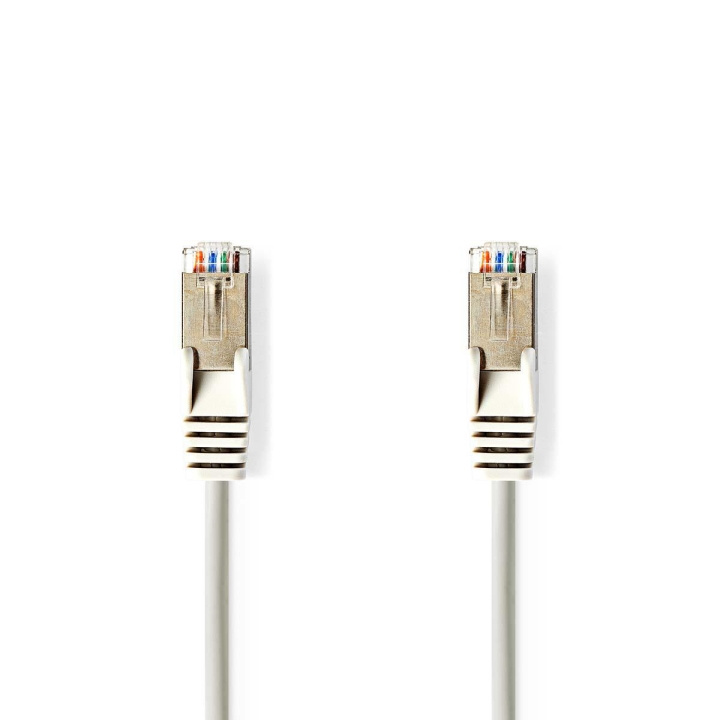 Nedis CAT5e Cable | SF/UTP | RJ45 Male | RJ45 Male | 7.50 m | Round | PVC | Grey | Envelope in the group COMPUTERS & PERIPHERALS / Computer cables / Network cables / Cat5e at TP E-commerce Nordic AB (C07104)