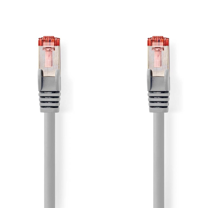 CAT6 Cable | RJ45 Male | RJ45 Male | S/FTP | 0.15 m | Round | LSZH | Grey | Polybag in the group COMPUTERS & PERIPHERALS / Computer cables / Network cables / Cat6 at TP E-commerce Nordic AB (C07195)