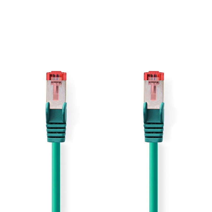 Nedis CAT6 Cable | RJ45 Male | RJ45 Male | S/FTP | 5.00 m | Round | LSZH | Green | Envelope in the group COMPUTERS & PERIPHERALS / Computer cables / Network cables / Cat6 at TP E-commerce Nordic AB (C07219)