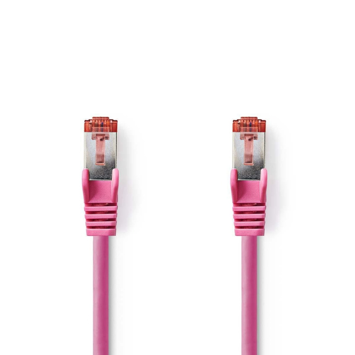 Nedis CAT6 Cable | RJ45 Male | RJ45 Male | S/FTP | 10.0 m | Round | LSZH | Pink | Polybag in the group COMPUTERS & PERIPHERALS / Computer cables / Network cables / Cat6 at TP E-commerce Nordic AB (C07253)