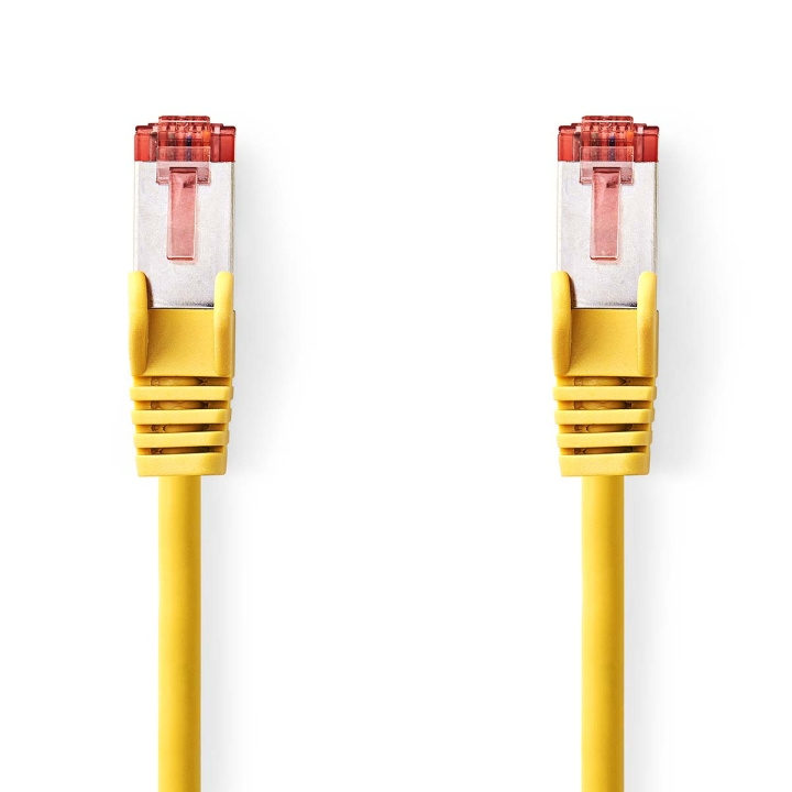 Nedis CAT6 Cable | RJ45 Male | RJ45 Male | S/FTP | 2.00 m | Round | LSZH | Yellow | Envelope in the group COMPUTERS & PERIPHERALS / Computer cables / Network cables / Cat6 at TP E-commerce Nordic AB (C07308)