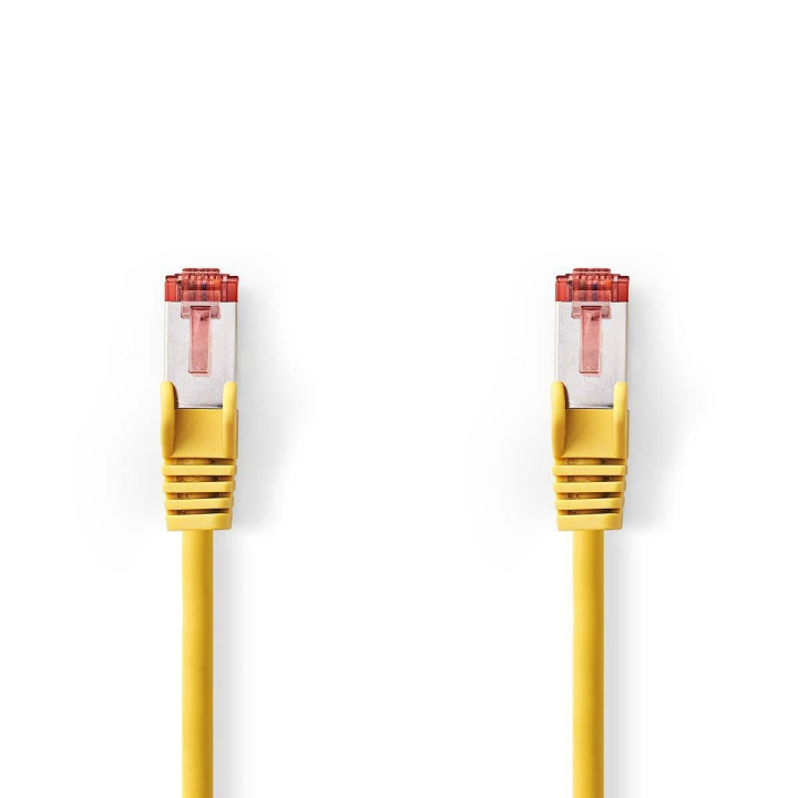 Nedis CAT6 Cable | RJ45 Male | RJ45 Male | S/FTP | 30.0 m | Round | LSZH | Yellow | Polybag in the group COMPUTERS & PERIPHERALS / Computer cables / Network cables / Cat6 at TP E-commerce Nordic AB (C07311)