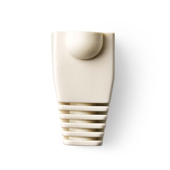 Nedis Strain Relief Boot | RJ45 | PVC | White | Polybag | 10 pcs in the group COMPUTERS & PERIPHERALS / Computer cables / Network cables / Adapters & Conductor joints at TP E-commerce Nordic AB (C07347)