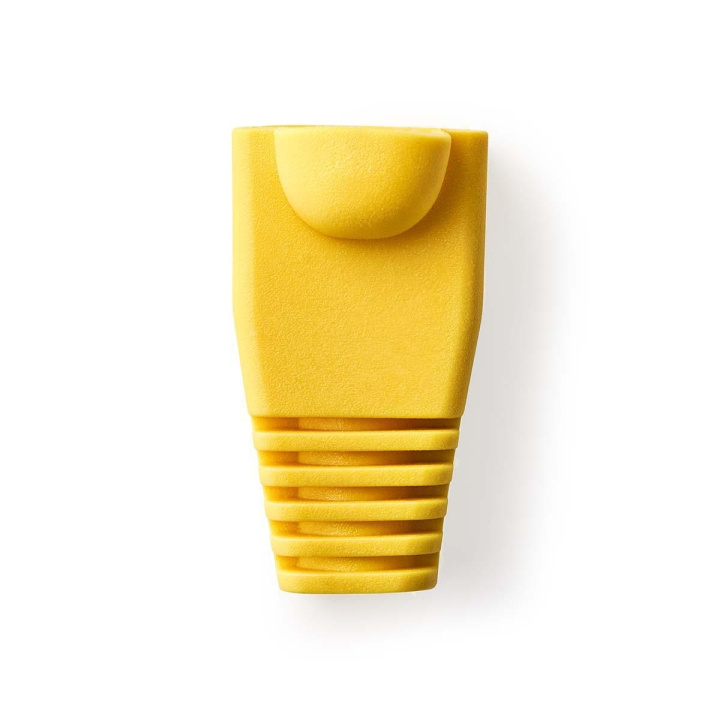 Nedis Strain Relief Boot | RJ45 | PVC | Yellow | Polybag | 10 pcs in the group COMPUTERS & PERIPHERALS / Computer cables / Network cables / Adapters & Conductor joints at TP E-commerce Nordic AB (C07348)