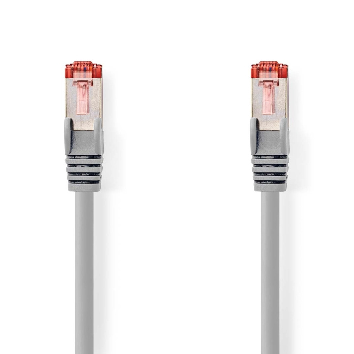 CAT6 Cable | RJ45 Male | RJ45 Male | S/FTP | 7.50 m | Round | LSZH / PVC | Grey | Blister in the group COMPUTERS & PERIPHERALS / Computer cables / Network cables / Cat6 at TP E-commerce Nordic AB (C07459)