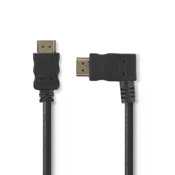 Nedis High Speed HDMI™ Cable with Ethernet | HDMI™ Connector | HDMI™ Connector | 4K@30Hz | 10.2 Gbps | 1.50 m | Round | PVC | Black | Blister in the group HOME ELECTRONICS / Cables & Adapters / HDMI / Cables at TP E-commerce Nordic AB (C07473)