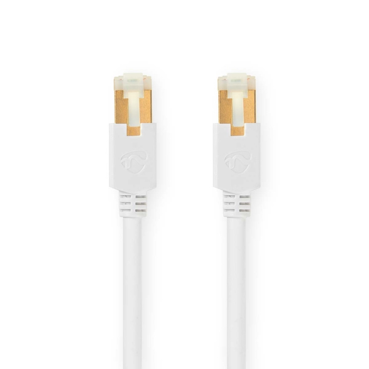 Nedis CAT6 Cable | RJ45 Male | RJ45 Male | S/FTP | 1.50 m | Round | LSZH / PVC | White | Window Box in the group COMPUTERS & PERIPHERALS / Computer cables / Network cables / Cat6 at TP E-commerce Nordic AB (C07593)