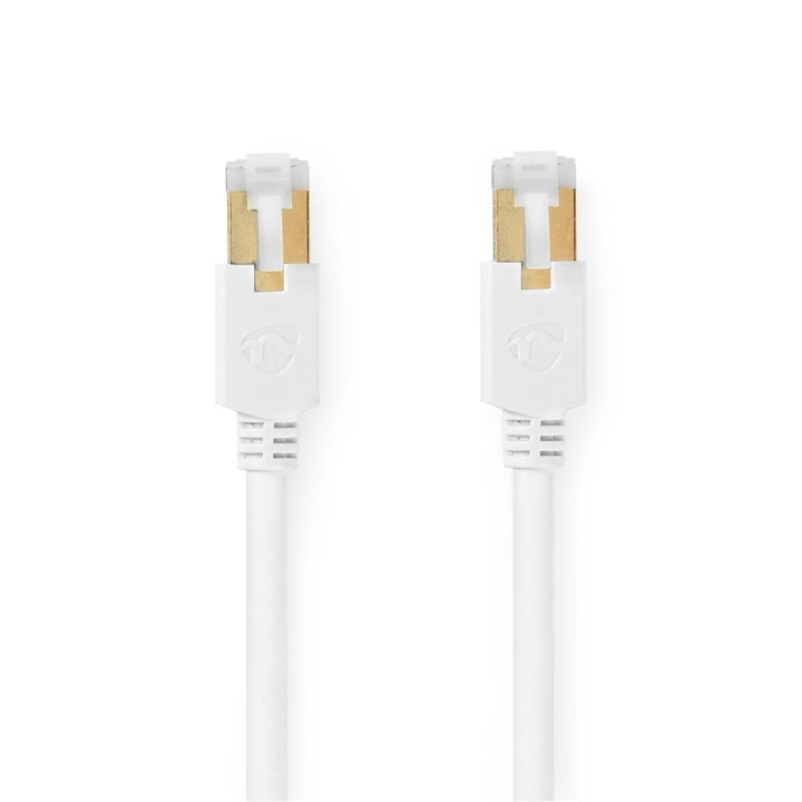 Nedis CAT6 Cable | RJ45 Male | RJ45 Male | S/FTP | 2.00 m | Round | LSZH / PVC | White | Blister in the group COMPUTERS & PERIPHERALS / Computer cables / Network cables / Cat6 at TP E-commerce Nordic AB (C07598)