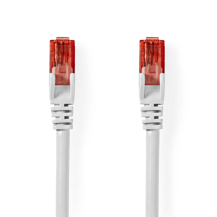 CAT6 Cable | RJ45 Male | RJ45 Male | U/UTP | 0.50 m | Round | PVC | White | Envelope in the group COMPUTERS & PERIPHERALS / Computer cables / Network cables / Cat6 at TP E-commerce Nordic AB (C07616)
